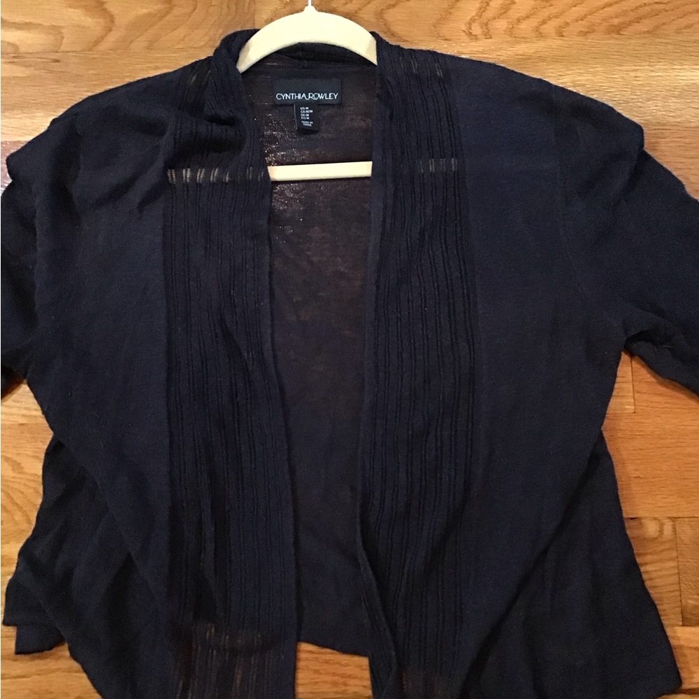 Woman’s size medium, Cynthia Rowley, lightweight short sleeve sweater